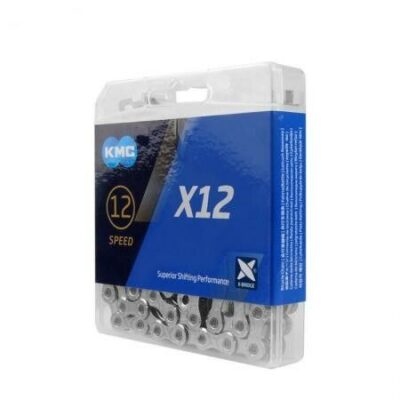 Cadena Paso Especiales Kmc X12 Negro/Plata 126 Eslabones