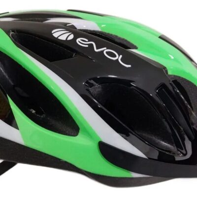 Casco Kacu Negro/Blanco/Verde Talle ''M''
