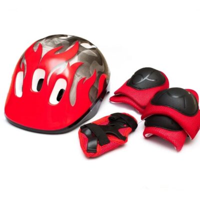 Kit Seguridad/Proteccion Niño Rojo/Azul